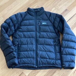 REI 60% down 40% primaloft jacket Womans large
